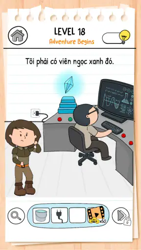 Brain Test 3: Nhiệm vụ gian na