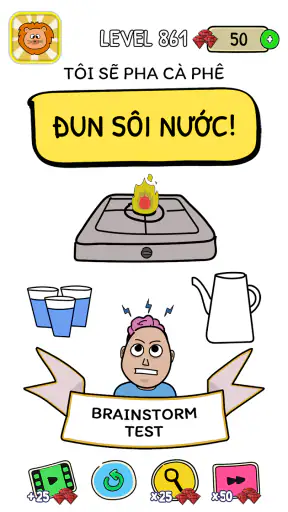 Brainstorm Test: Câu Đố Khó