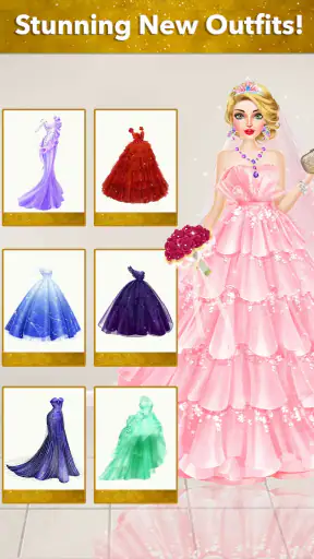 Bride Wedding Dress up Stylist