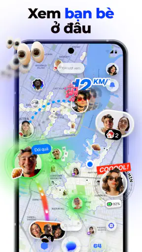 Bump - bản đồ cho bạn bè