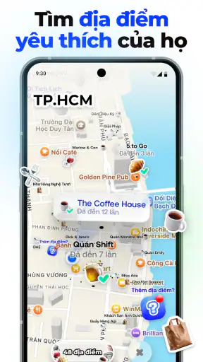 Bump - bản đồ cho bạn bè