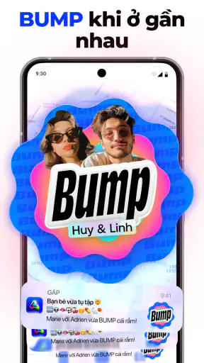 Bump - bản đồ cho bạn bè