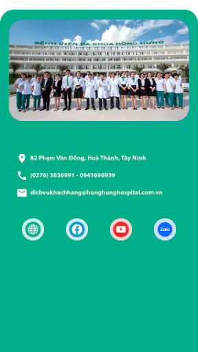 BV Hồng Hưng-Đăng ký khám bệnh