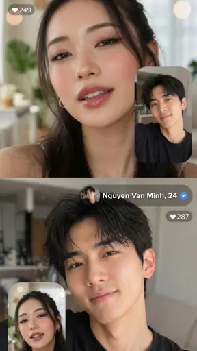 Cafe - Video chat trực tiếp