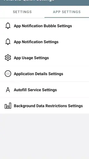 Cài đặt nhanh của Android