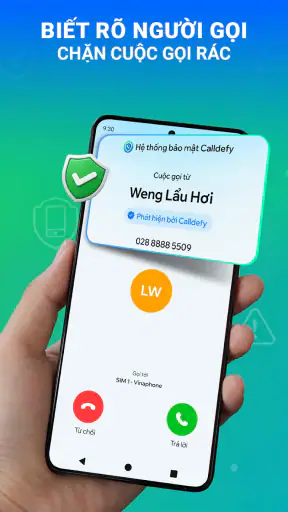 Calldefy: ID Người Gọi & Spam
