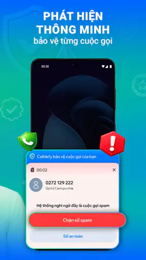 Calldefy: ID Người Gọi & Spam