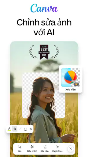 Canva: Chỉnh sửa ảnh & video