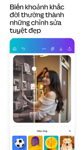 Canva: Chỉnh sửa ảnh & video