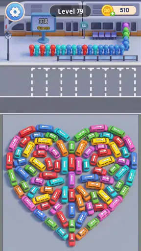 Car Parking: Bus Out Puzzle