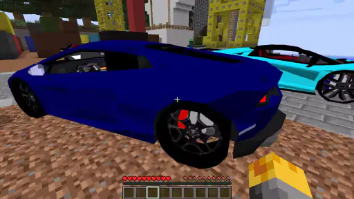 Cars Mod cho Minecraft PE 2025
