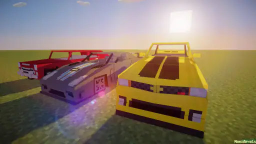 Cars Mod cho Minecraft PE 2025