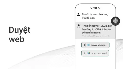 Chat AI: Hỏi Trợ lý Mọi thứ