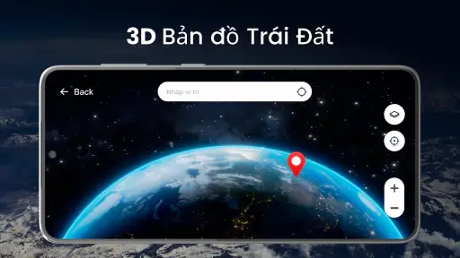 Chế độ xem vệ tinh - Bản đồ 3D