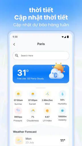 Chế độ xem vệ tinh - Earth Map