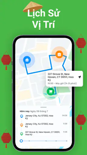 Chia sẻ vị trí, GPS Tracker