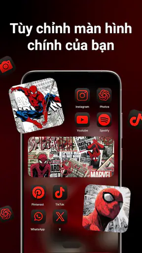 Chủ Đề Điện Thoại Icon Widget