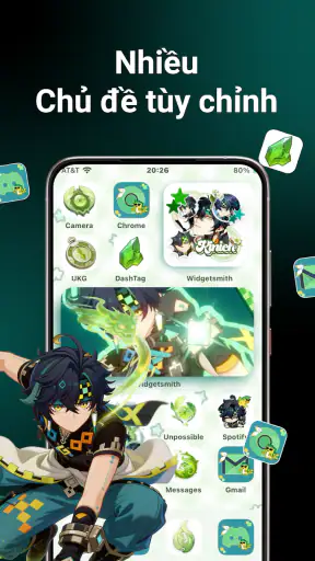 Chủ Đề Điện Thoại Icon Widget