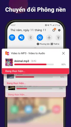 Chuyển đổi video sang âm thanh