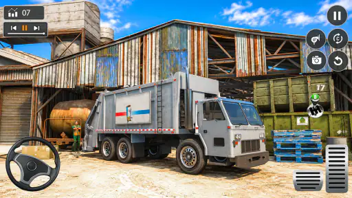 City Garbage Trash Truck Game