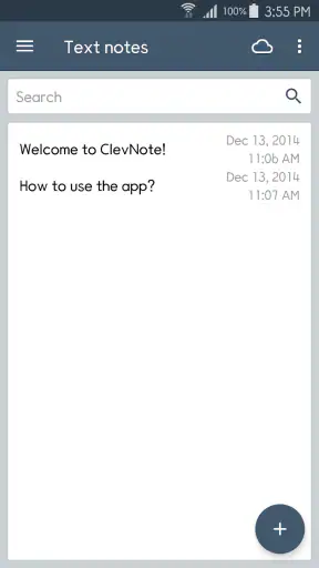 ClevNote - Danh sách kiểm tra