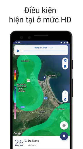Clime: Dự báo Thời Tiết, Radar