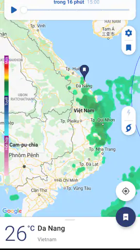 Clime: Dự báo Thời Tiết, Radar