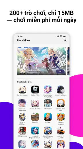 CloudMoon - Cloud Game