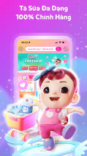 Con Cưng - Tã Sữa Khuyến Mãi