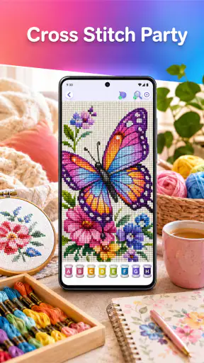 Cross Stitch: Paint By Numbers