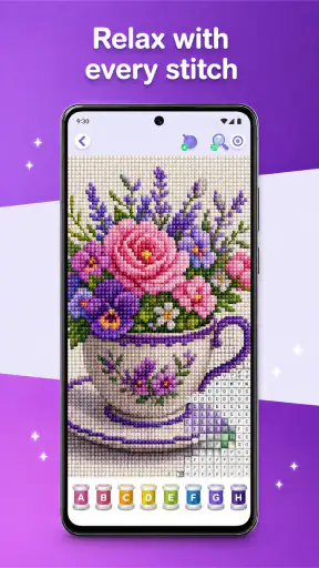 Cross Stitch: Paint By Numbers