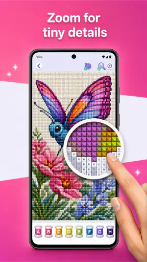 Cross Stitch: Paint By Numbers