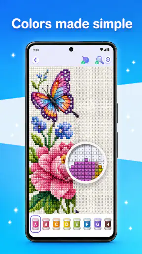 Cross Stitch: Paint By Numbers