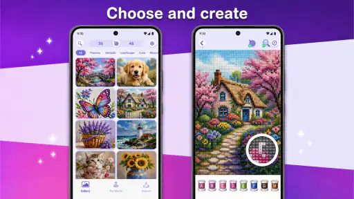 Cross Stitch: Paint By Numbers