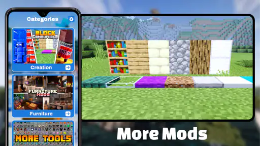 Cửa ngụy trang Mod cho MCPE