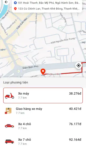Cudidi - Đặt Xe Thông Minh