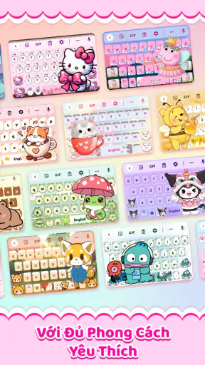 Cute Keyboard: Bàn Phím Emoji