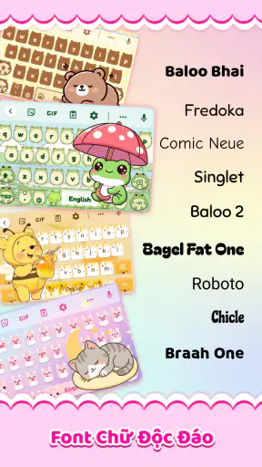 Cute Keyboard: Bàn Phím Emoji