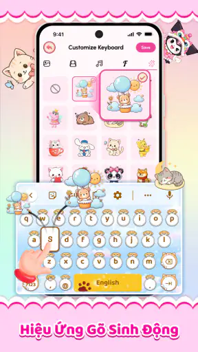 Cute Keyboard: Bàn Phím Emoji