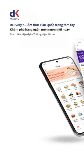 DELIVERY K:Ứng dụng giao đồ ăn