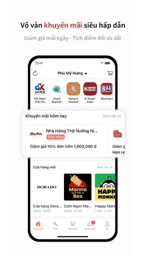 DELIVERY K:Ứng dụng giao đồ ăn