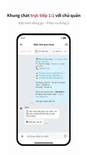 DELIVERY K:Ứng dụng giao đồ ăn
