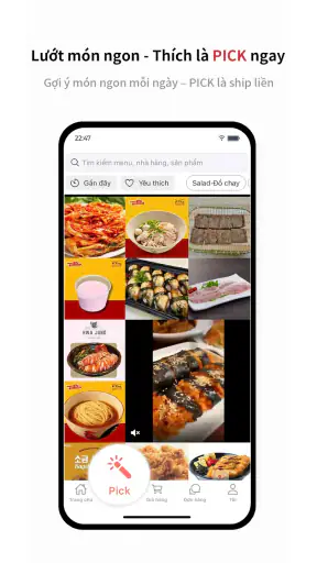 DELIVERY K:Ứng dụng giao đồ ăn
