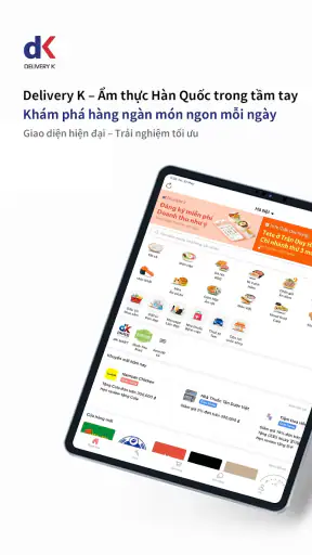 DELIVERY K:Ứng dụng giao đồ ăn