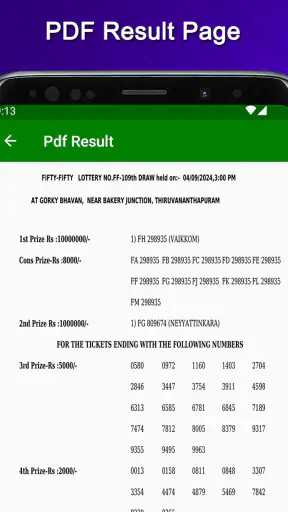 DhanaYogam Lottery Result