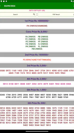 DhanaYogam Lottery Result