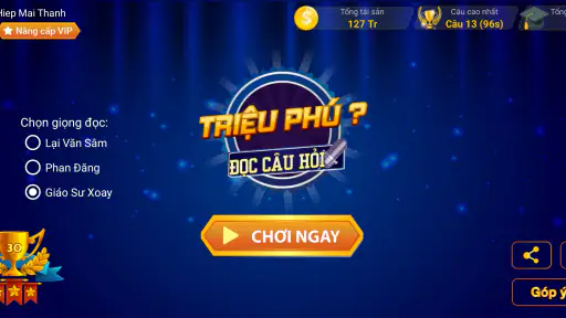 Đi Tìm Triệu Phú - Đọc Câu Hỏi
