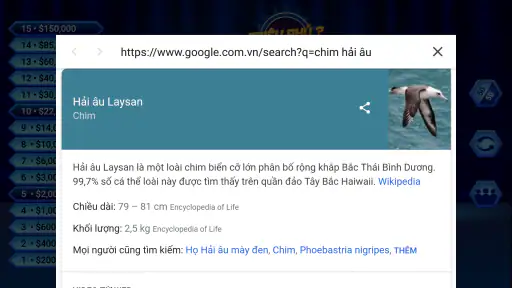 Đi Tìm Triệu Phú - Đọc Câu Hỏi