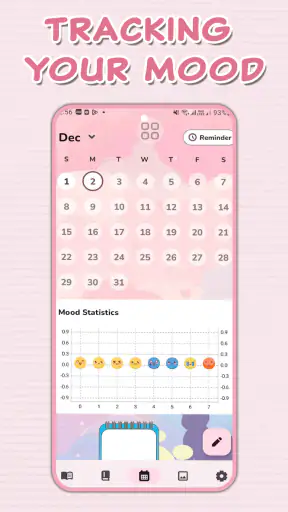 Diary with Fingerprint Lock