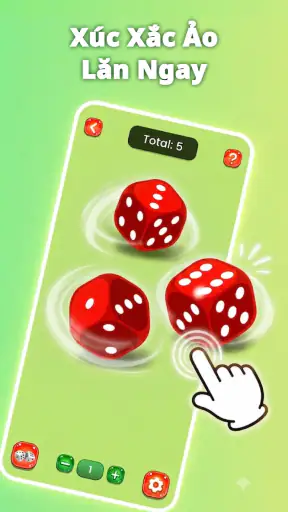 Dice Roller, Lắc Xúc Xắc